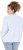 Ulla Popken Striped Wool Blend Turtleneck Sweater Sky Blue - Džemperi un džemperi ar kapuci - 