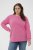 Kaffe Curve Sus Sweatshirt Pink Power - Džemperi - 