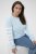 Kaffe Curve Mila Sweatshirt Nantucket Breeze Blue - Džemperi - 