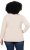 Ulla Popken Drawstring Collar Long Sleeve Sweatshirt Nature Melange - Džemperi un džemperi ar kapuci - 