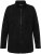 Ulla Popken Modular Fleece Zip Front Jacket Black - Džemperi un džemperi ar kapuci - 