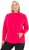 Ulla Popken Modular Fleece Zip Front Jacket Magenta - Džemperi un džemperi ar kapuci - 