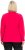 Ulla Popken Modular Fleece Zip Front Jacket Magenta - Džemperi un džemperi ar kapuci - 