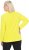 Ulla Popken Modular Fleece Zip Front Jacket Lime - Džemperi un džemperi ar kapuci - 