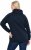 Ulla Popken Rhinestone Snowflake Turtleneck Sweatshirt Navy - Džemperi un džemperi ar kapuci - 