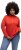 Ulla Popken PARIS Theme Zip Neck Sweatshirt Light Red - Džemperi un džemperi ar kapuci - 