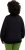 Ulla Popken Gathered Sleeve Oversized Fit Sweatshirt Black - Džemperi un džemperi ar kapuci - 