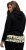 Ulla Popken Ruffle Hem A-line Fit Hooded Sweatshirt Black - Džemperi un džemperi ar kapuci - 