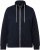 Ulla Popken Contrast Color Zip Up Sweatshirt Navy - Džemperi un džemperi ar kapuci - 