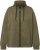 Ulla Popken Contrast Color Zip Up Sweatshirt Loden Green - Džemperi un džemperi ar kapuci - 
