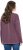 Ulla Popken Texas Contrast Stitching Sweatshirt Dark Ruby - Džemperi un džemperi ar kapuci - 