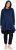 Ulla Popken Flounce Panel Long Sleeve Sweatshirt Dress Navy - Džemperi un džemperi ar kapuci - 