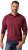 JP1880 Polo Shirt Pique Long Sleeve Red - Polo krekli - Polo krekli - 2XL-8XL