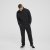 North Latitude Denim Half-Zip Sweatshirt Black TALL - TALL džemperi - 