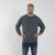 North Latitude O-Neck Sweatshirt Blue Melange TALL - TALL džemperi - 