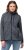 Ulla Popken Heather Knit Fleece Jacket Navy - Džemperi un džemperi ar kapuci - 