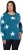 Ulla Popken Glitter Stars Soft Knit Sweater Petrol - Džemperi un džemperi ar kapuci - 