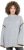 Ulla Popken Decorative Seam Sweater Light Grey Melange - Džemperi un džemperi ar kapuci - 