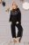 Ulla Popken Norwegian Style Christmas Sweater Black - Džemperi un džemperi ar kapuci - 