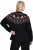 Ulla Popken Norwegian Style Christmas Sweater Black - Džemperi un džemperi ar kapuci - 