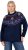 Ulla Popken Norwegian Style Christmas Sweater Blue - Džemperi un džemperi ar kapuci - 