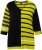 Ulla Popken Mixed Stripe 3/4 Sleeve Colorblock Sweater Apple Green - Džemperi un džemperi ar kapuci - 