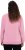 Ulla Popken Graphic BE UNIQUE Inverted Seam Sweatshirt Raspberry - Džemperi un džemperi ar kapuci - 