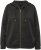 Ulla Popken Textured Metallic Knit Sweatshirt With Hood Graphite Grey - Džemperi un džemperi ar kapuci - 