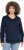 Ulla Popken Stripe Panel Long Sleeve V-Neck Sweatshirt Navy - Džemperi un džemperi ar kapuci - 