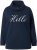 Ulla Popken HELLO Classic Fit Stand-Up Collar Sweatshirt Navy - Džemperi un džemperi ar kapuci - 