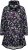 Ulla Popken Floral Stand-Up Collar Flounce Panel Sweatshirt Black - Džemperi un džemperi ar kapuci - 