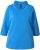 Ulla Popken Classic Fit with Side Slits 3/4 Sleeve Sweatshirt Royal Blue - Džemperi un džemperi ar kapuci - 