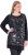 Ulla Popken Sequined Soft Fine Knit Sweater Black - Džemperi un džemperi ar kapuci - 