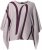 Ulla Popken Brushstroke Knit Poncho Beige - Džemperi un džemperi ar kapuci - 