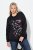 Ulla Popken Sparkling Sequin Bows Christmas Sweatshirt Black - Džemperi un džemperi ar kapuci - Mīksti džemperi un jakas