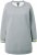 Ulla Popken Nostalgic Escape Oversized Sweatshirt Mouse Grey - Džemperi un džemperi ar kapuci - 