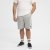 North Latitude Ottoman Sweatshorts Mid Grey - Sporta bikses un šorti - Sporta bikses un Sporta šorti - 2XL-12XL