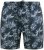 D555 Cleethorpes Hawaii Printed Swimshorts Navy - Peldbikses - Vīriešu liela izmēra peldšorti