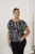 Kaffe Curve Sonna Stanley Tops Melns/Antique Zebras raksts - T-krekli - 