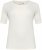 Kaffe Curve Carina T-krekls Chalk - T-krekli - 