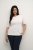 Kaffe Curve Carina T-krekls Chalk - T-krekli - 