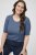 Kaffe Curve Carina T-Shirt Blue - T-krekli - 