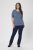 Kaffe Curve Carina T-Shirt Blue - T-krekli - 