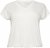 Kaffe Curve Jena V-Neck T-krekls Chalk - T-krekli - 