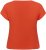 Kaffe Curve Jena V-Neck T-Shirt Grenadine Red - T-krekli - 