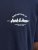 Jack & Jones Brandon T-Shirt Blue - T-krekli - T-krekli - 2XL-14XL