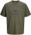 Jack & Jones Edenver T-Shirt Khaki - T-krekli - T-krekli - 2XL-14XL