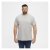 North Latitude T-Shirt O-Neck Grey Melange - T-krekli - T-krekli - 2XL-14XL