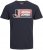 Jack & Jones Logan T-Shirt Navy - T-krekli - T-krekli - 2XL-14XL