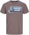 Jack & Jones Logan T-Shirt Brown - T-krekli - T-krekli - 2XL-14XL